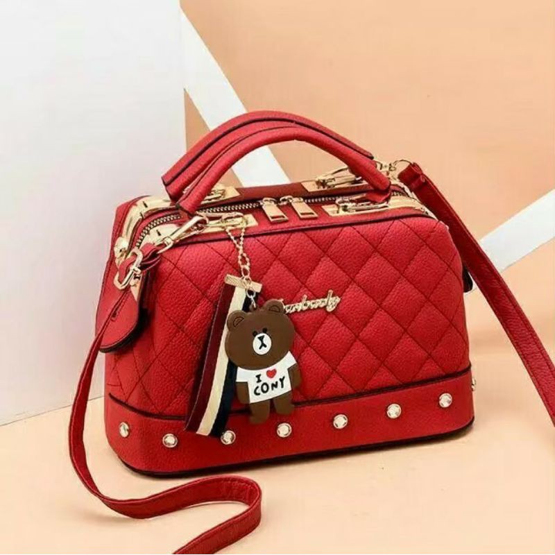 REALPICT[COD] TAS SLEMPANG TAYOUNE TERBARU+GANTUNGAN 89