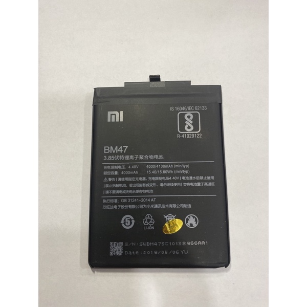 Battery / Bat Xiaomi BM47 for redmi 3/3s/3x/4x/3pro