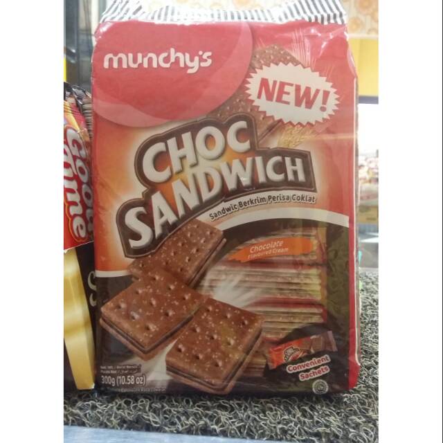 

Munchy's CHOC SANDWICH 258 gr