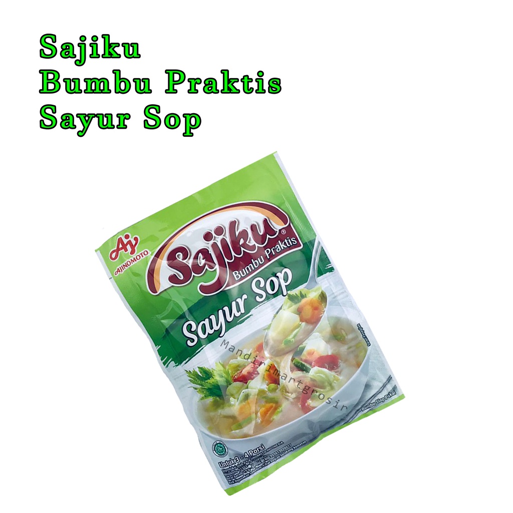 * BUMBU SIAP PAKAI * SAYUR SOP * 19g * SAJIKU