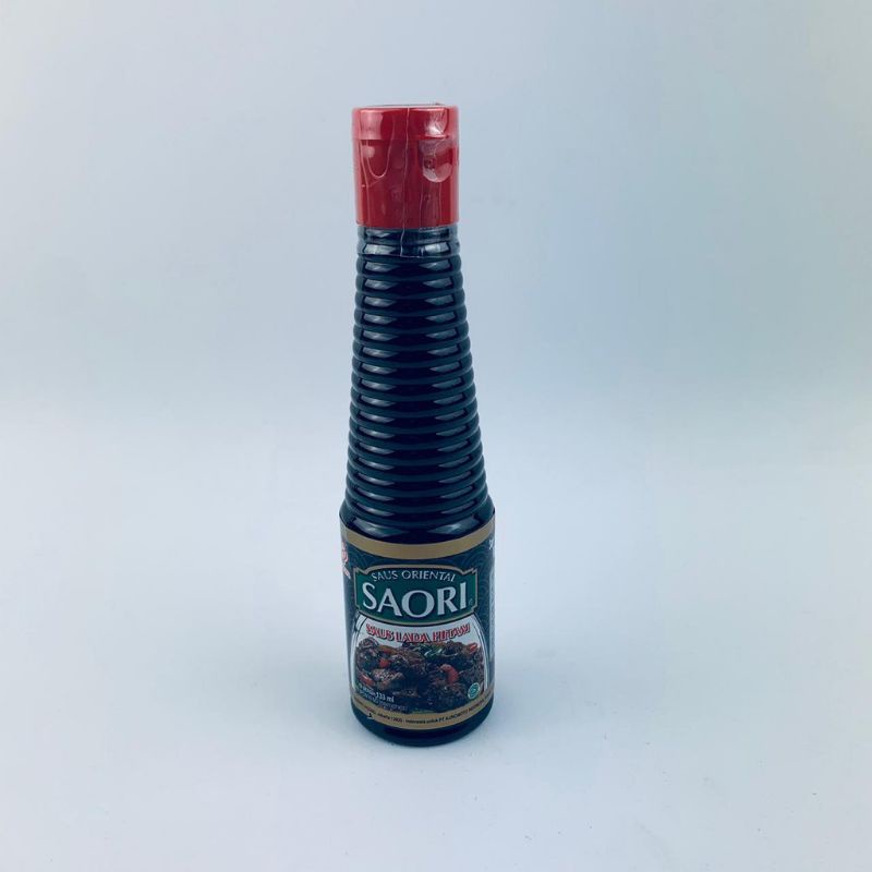 

Saori®Saus Lada Hitam Botol 133 ml Saos Oriental Blackpaper Sauce