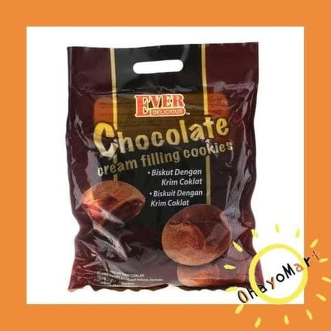 

TERMURAH Ever Delicious Chocolate / Cookies Chocolate /Biskuit krim Coklat 350g BEST SELLER