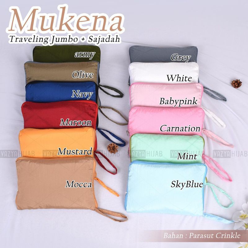 Mukena Traveling Jumbo + Sajadah