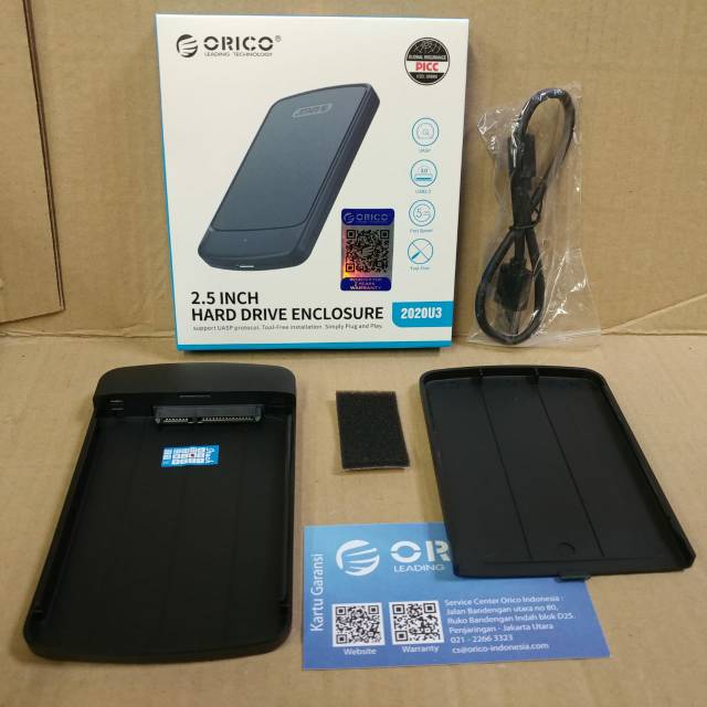 Orico 2020U3 Casing SSD &amp; HDD 2.5 SATA USB 3.0