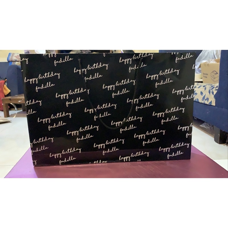 

PO 2hr Paperbag landscape tulisan bebas
