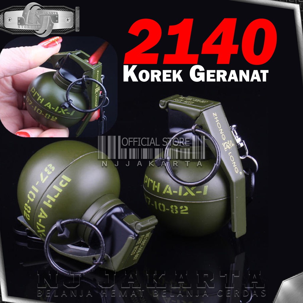 Gantungan Korek Api Gas Geranat / Korek Api Granat 2140