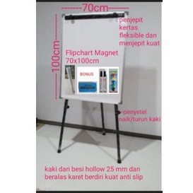 

FLIPCHART ZETTAKI/Papan Tulis/Whiteboard Magnet/Ukuran 70x100cm