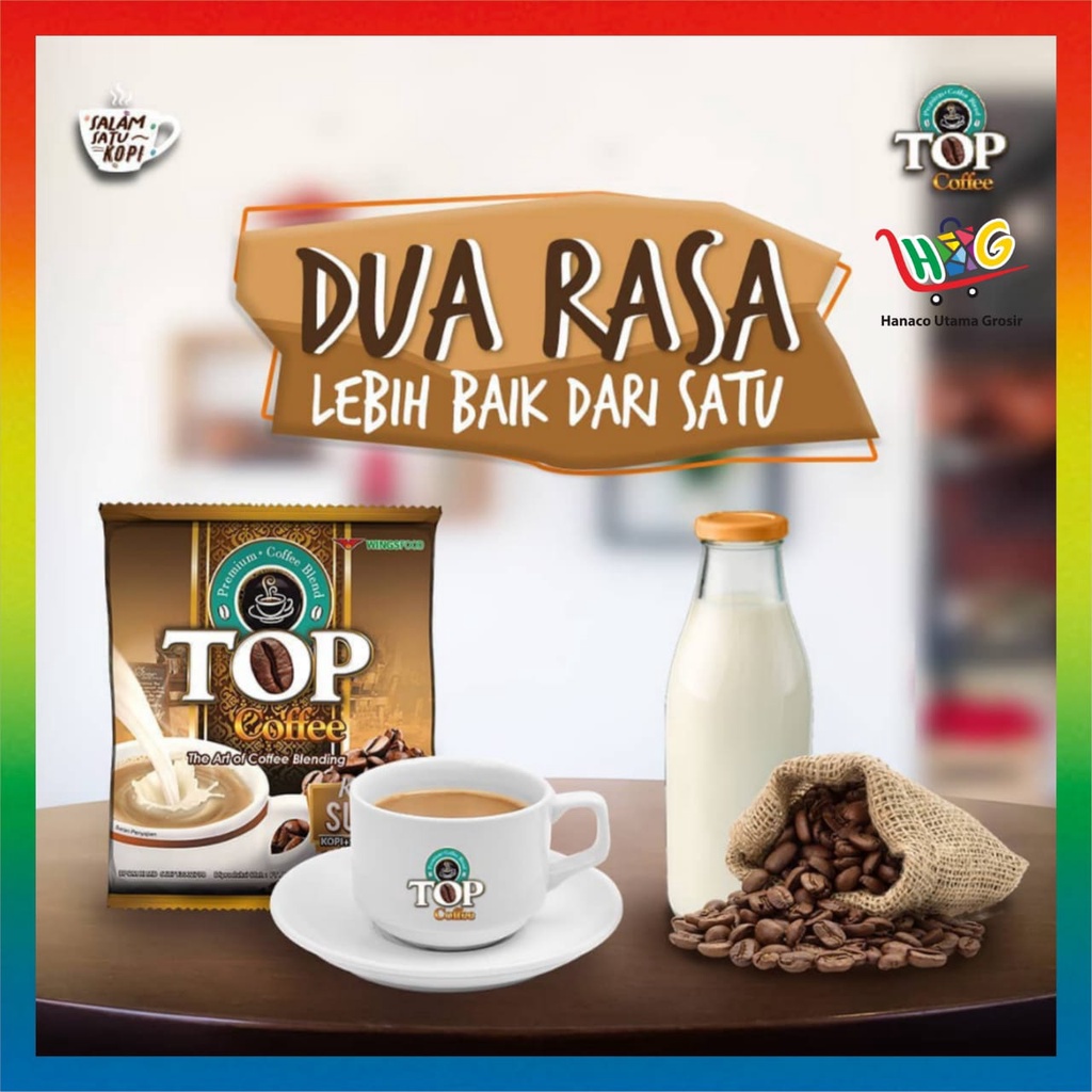 Top Coffee Susu 12 x 31 gram [ 1 PAK ]