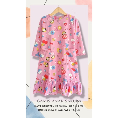 COD gamis anak bts terbaru 2021| tunik anak bts | gamis kaos anak 3 sampai 7 tahun