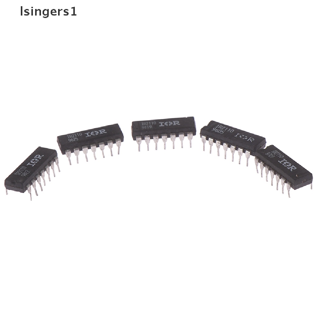 (lsingers1) 5pcs Driver IR fets IR IR2110 DIP14 Kualitas Tinggi