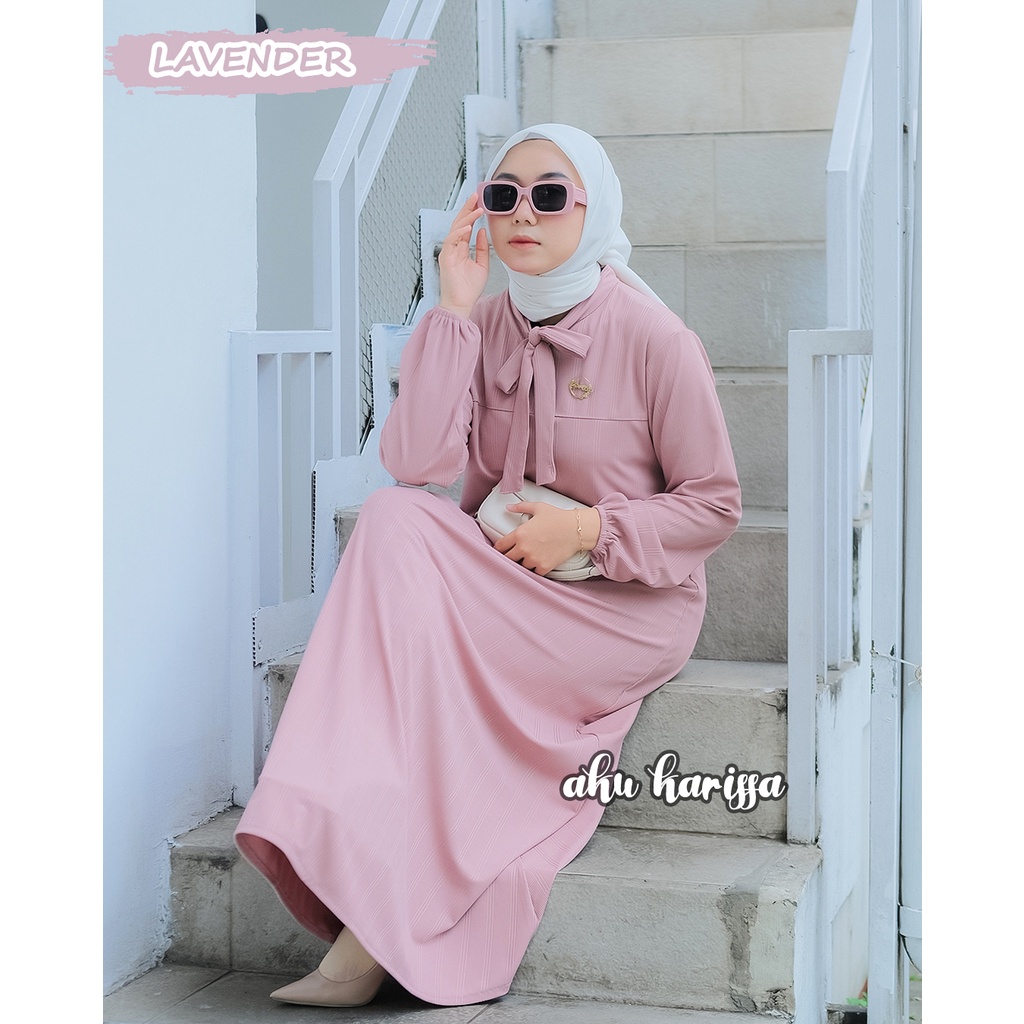 Elvia Dress Ori Aku Karissa - Gamis Premium Aku Karissa