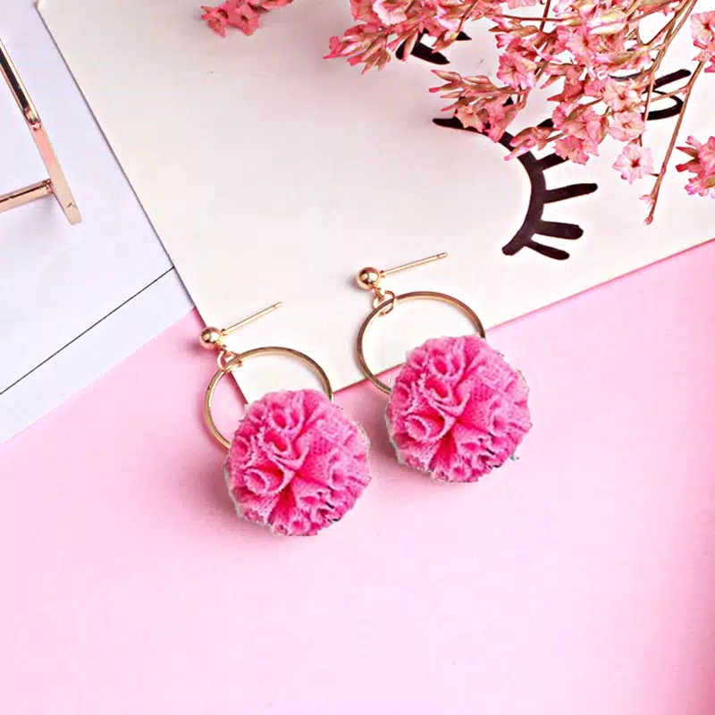 Anting wanita kekinian style korea 400