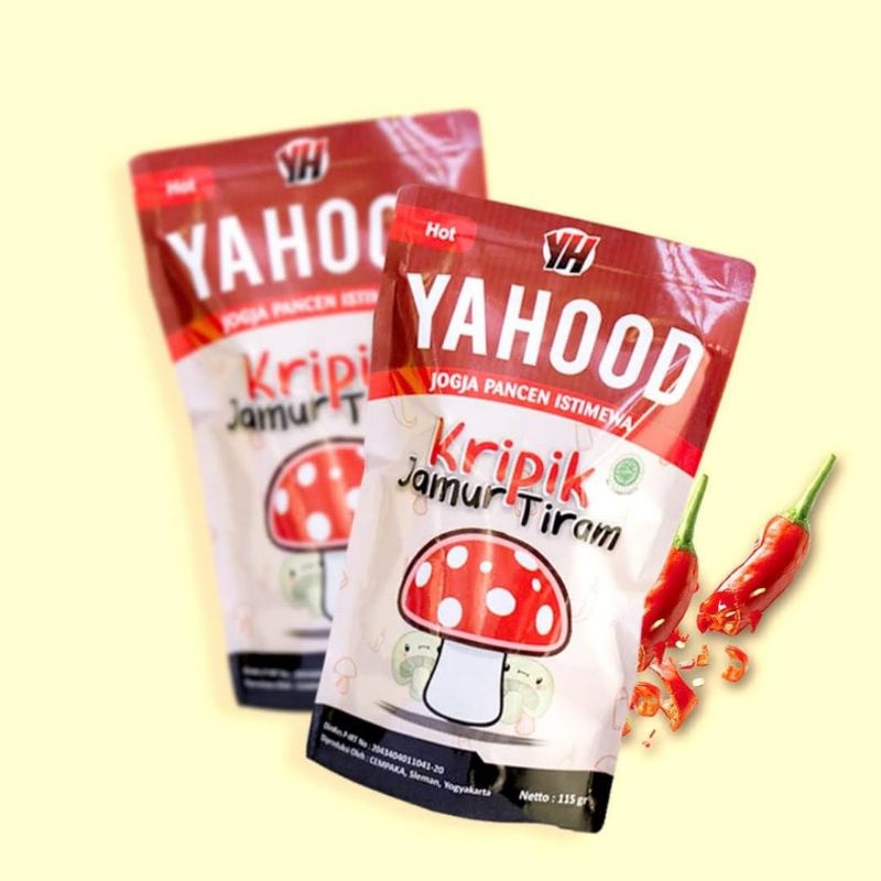 

keripik jamur tiram YAHOOD HOT