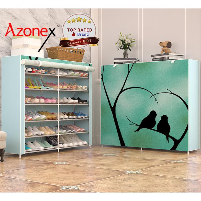 Rak Sepatu Serbaguna 12 Ruang Shoe Rack Portable Xg12 Multicolor Birdy Shopee Indonesia