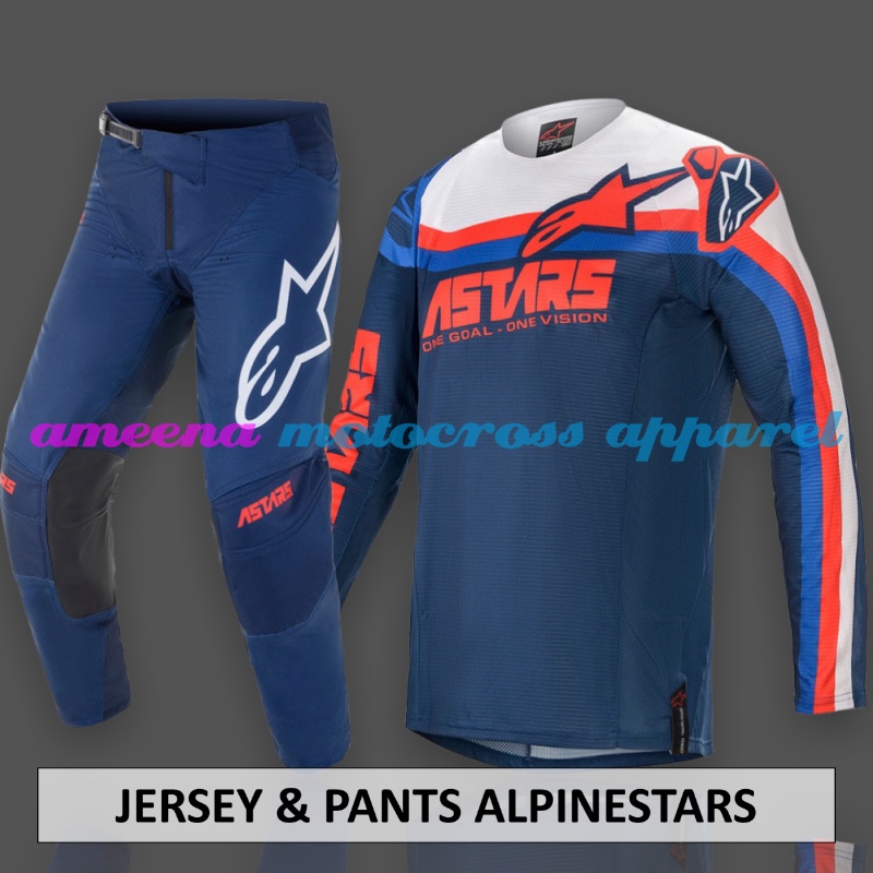 Jersey Custom Nama - Jerseyset Stelan - Jersey Celana Motocross - Jerseyset Stelan - Jersey Trail - Jersey Pants MX Adventure - Jersey Premium -AS025