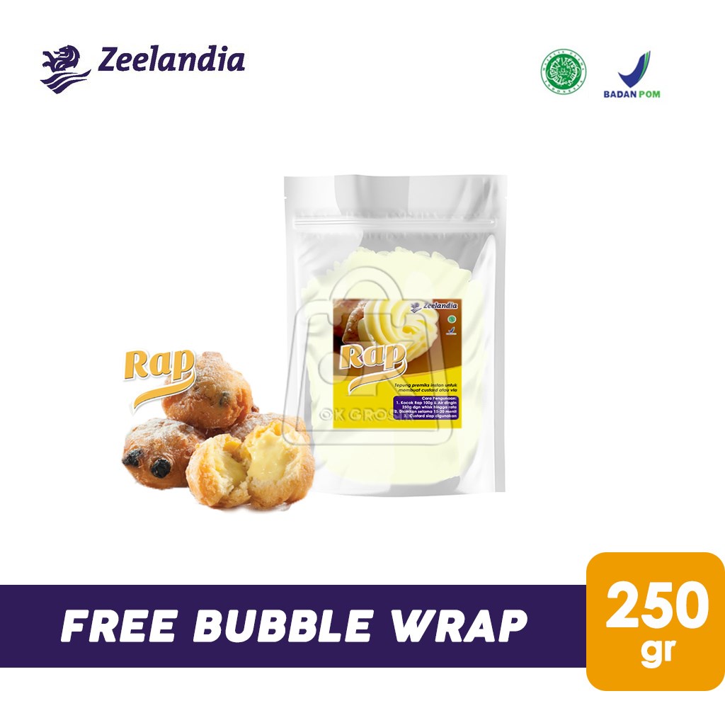 

Zeelandia RAP Tepung Vla Instant / Premix Custard LOS (250 gr)