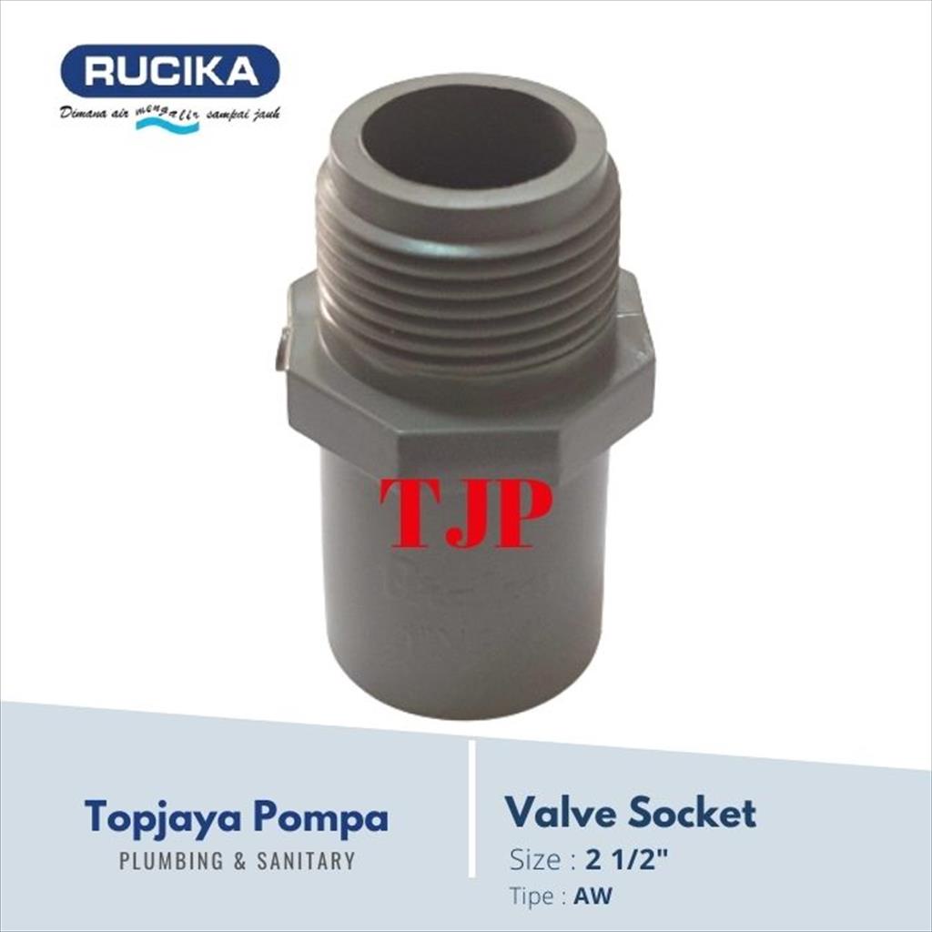 VALVE SOCKET AW RUCIKA 2 1/2&quot;