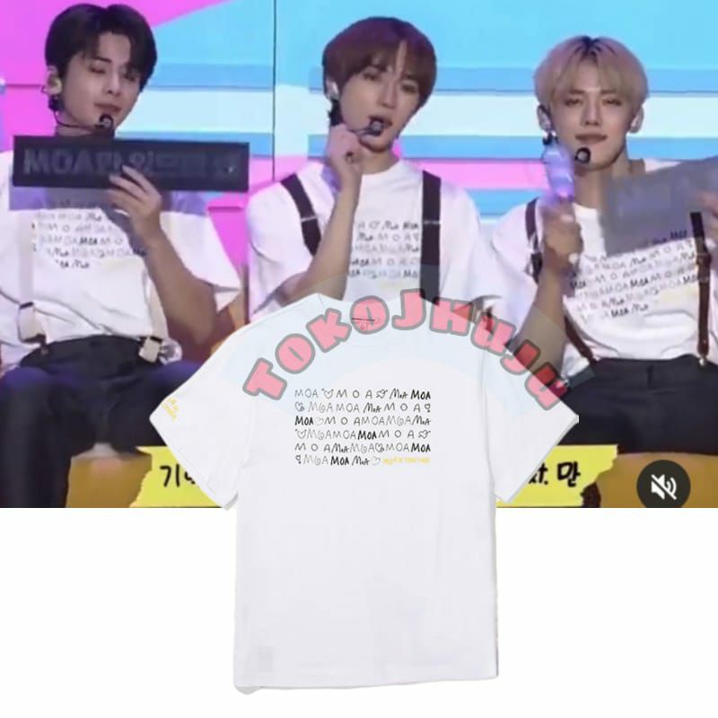 Baju Kaos TXT MOA X TOGETHER LIVE CONCERT 3rd anniversary all member TXT style