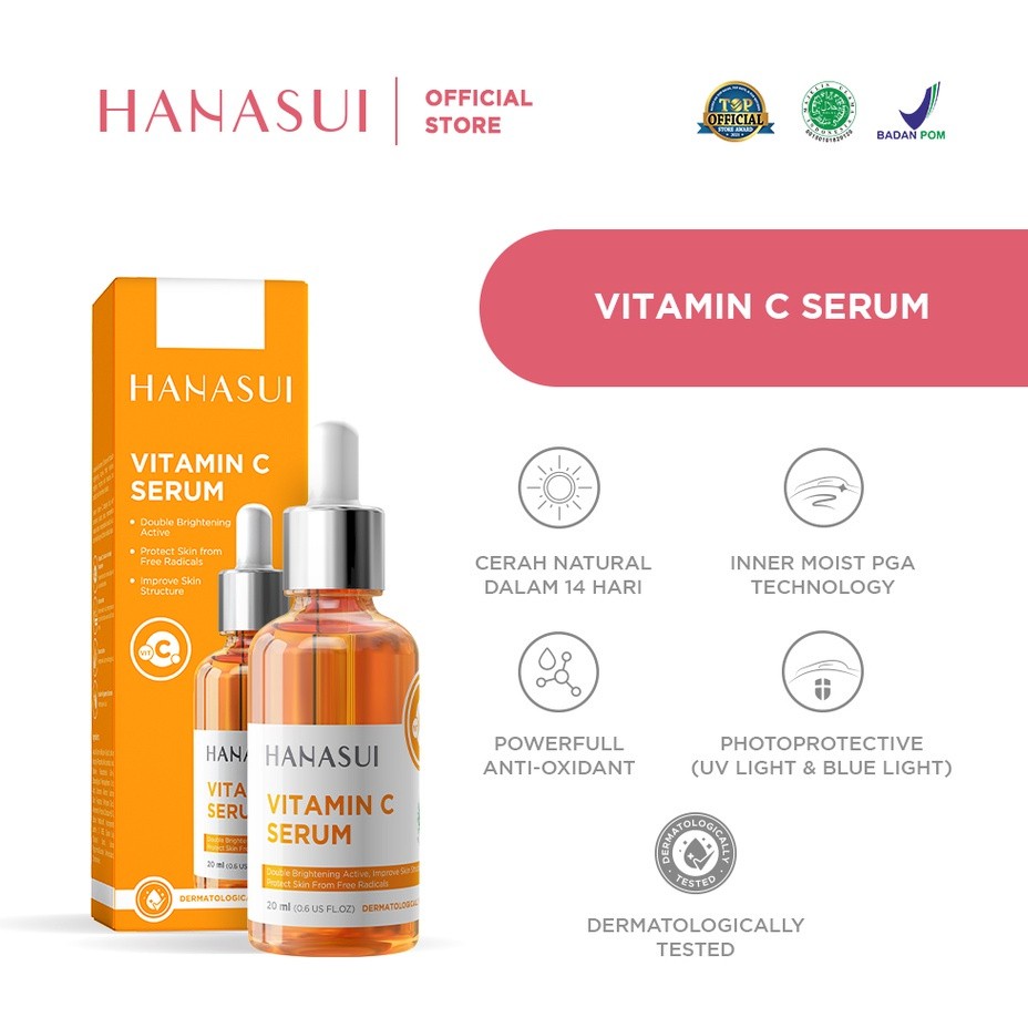 ✨ AKU MURAH ✨HANASUI Serum Vitamin C / Hanasui / Dus Kuning