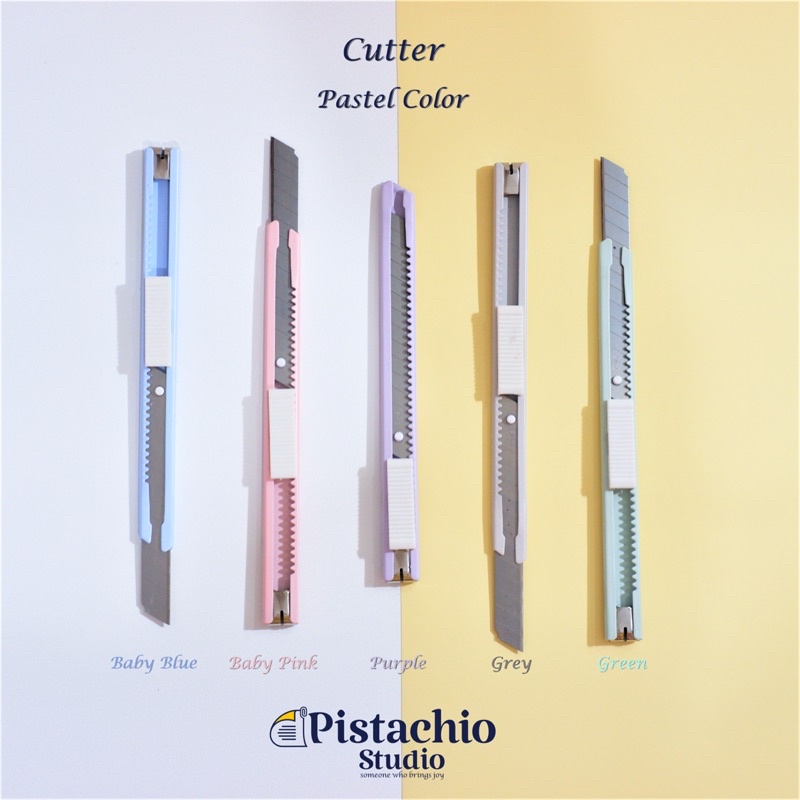 

Cutter Pastel Colour | Pisau Warna Pastel | Alat Pemotong Warna Pastel