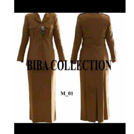 baju seragam kantor PDH guru dinas Pemda pangkat coklat