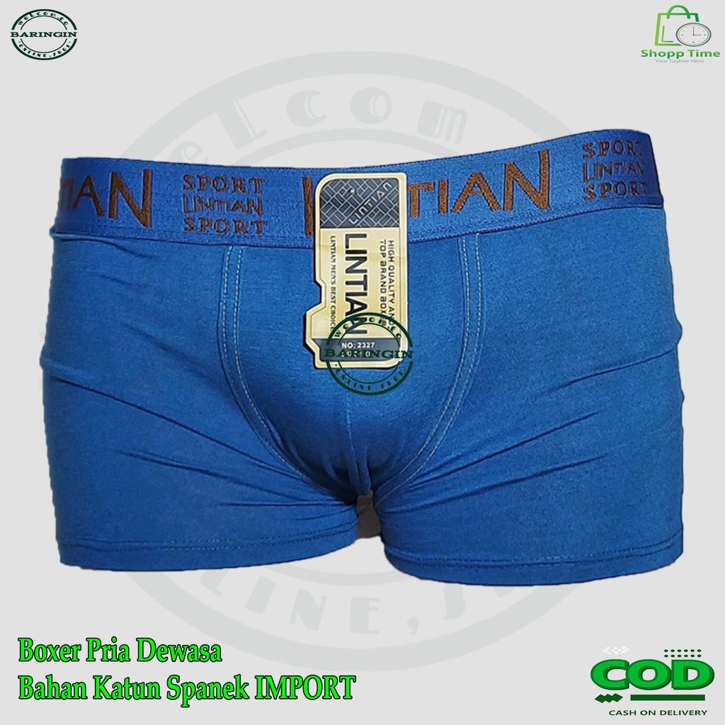 Boxer pria dewasa [ ISI 6 PCS ] boxer dewasa laki laki-Boxer cowok dewasa-Boxer cowok distro-Celana dalam pria