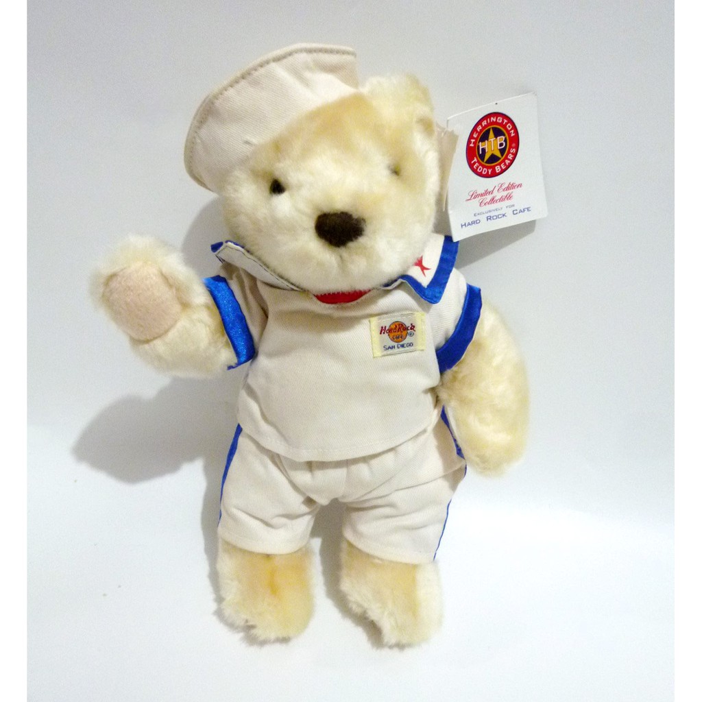 Boneka Herrington Teddy Bears Hard Rock Cafe San Diego Original