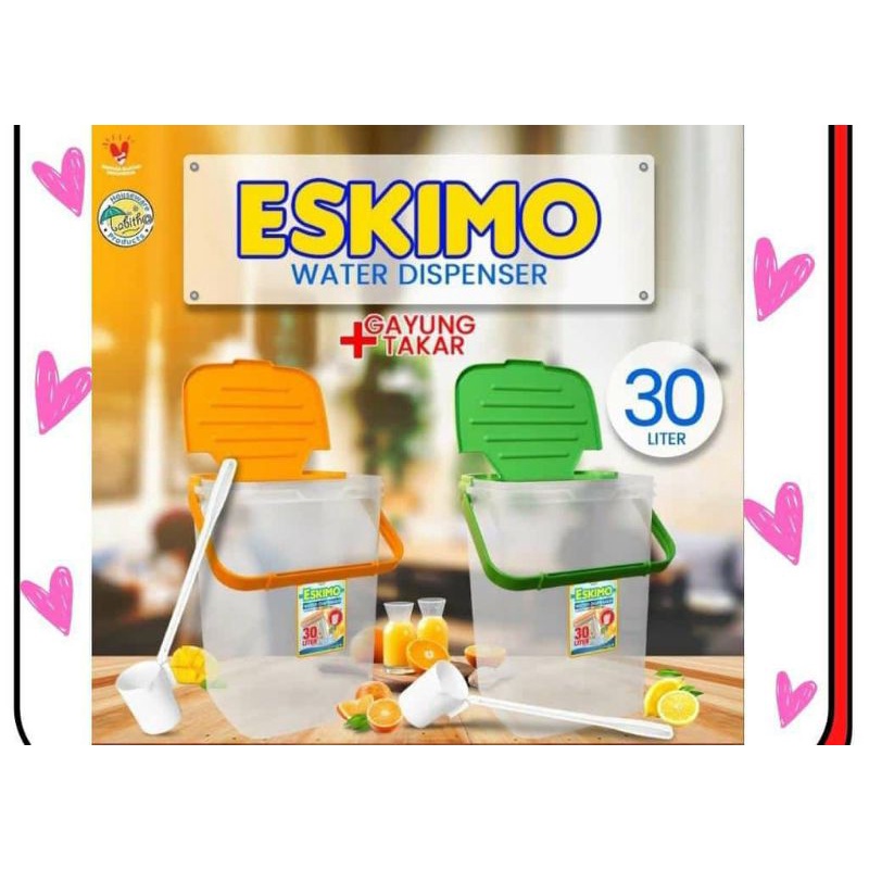 

Water Eskimo 30 Liter/Gratis sendok