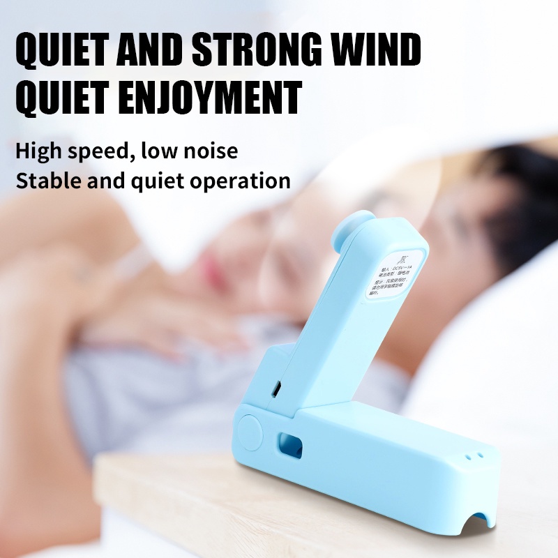 Kipas Angin Mini Portable 1200mAh Charge USB Mini Fan