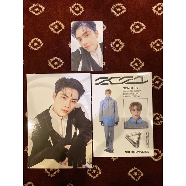 pc photocard xiaojun universe poscard xiaojun universe stiker sungchan universe