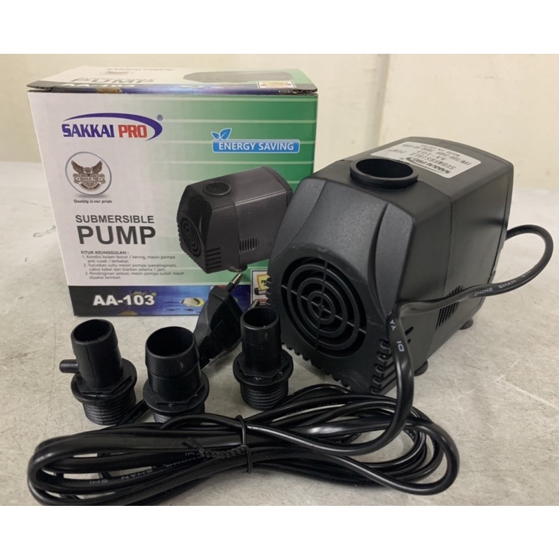 Pompa aquarium kolam Sakkai pro AA 103