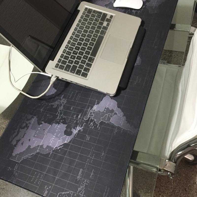 Gaming Mouse Pad XL Desk Mat Motif Peta Dunia / mouse pad xl motif / alas mouse gaming murah berkualitas / Alas Mouse Gaming Anti Slip Lebar Luas Besar Polos / mouse gaming pad dibuat dari material kain yang berkualitas