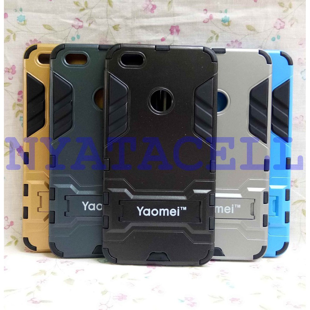 Case Robot Xiaomi Redmi Note 5A Prime - Note 5A Pro Stand Transformer Hard Cover Rubber Rugged Casin