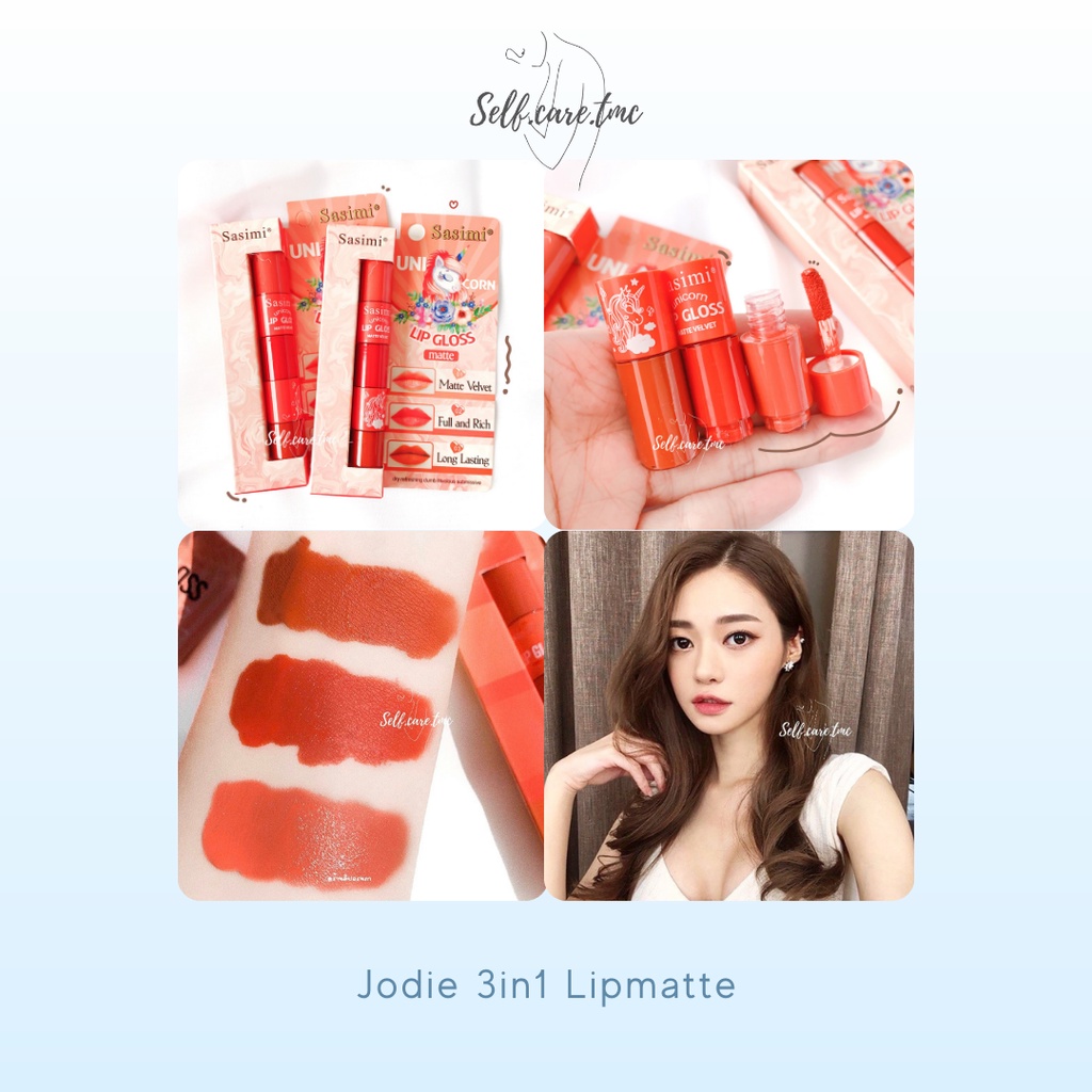 Jodie 3in1 Lipmatte. 100% Original Thailand