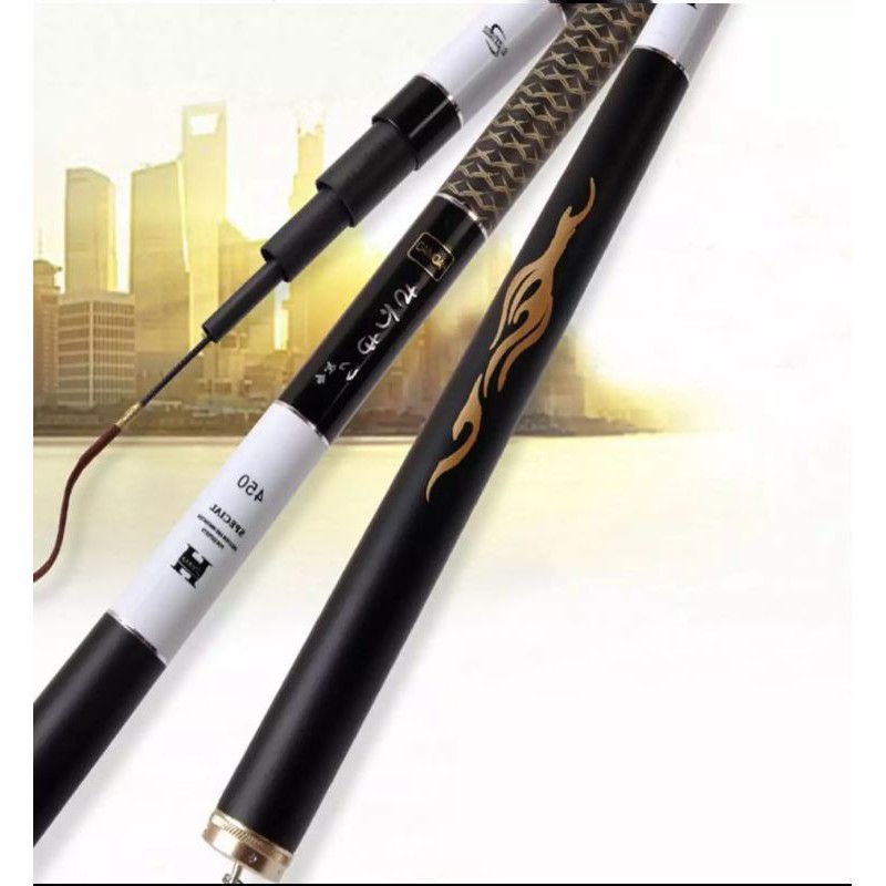 tegek daiwa jisung  bonus pucukan made in japan kaku hard +pipa pvc+ruas ujung