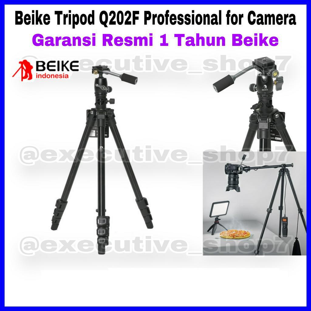 Beike Tripod Q202F Professional for Camera - Garansi Resmi 1 Tahun Beike