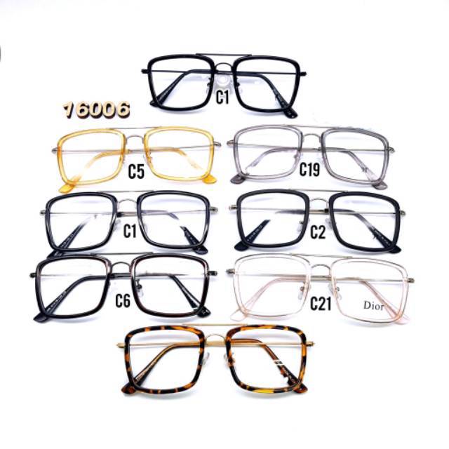 Frame Kacamata Korea 16006, Gratis Lensa Minus, Kacamata Antiradiasi, Kacamata Baca, Kacamata Korea