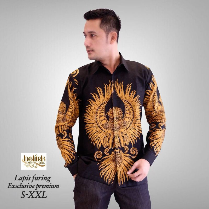 Kemeja Batik SLIMFIT Puring Premium GARUDA WISNU KENCANA