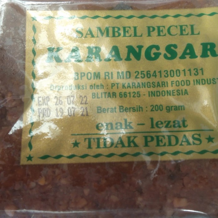 

uuttudd Karangsari Bumbu Pecel - Pedas Fsfs201