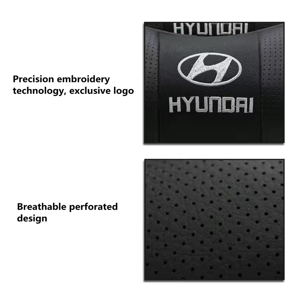 G-club Bantal Sandaran Kepala Bahan Kulit breathable Untuk Hyundai