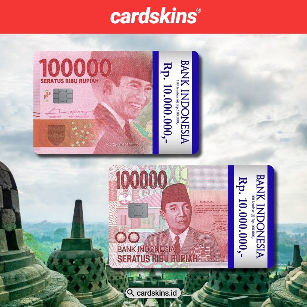 FAKE RP | GARSKIN / STICKER KARTU ATM / SKIN KARTU ATM / DEBIT / CREDIT / EMONEY / FLAZZ | CARDSKINS