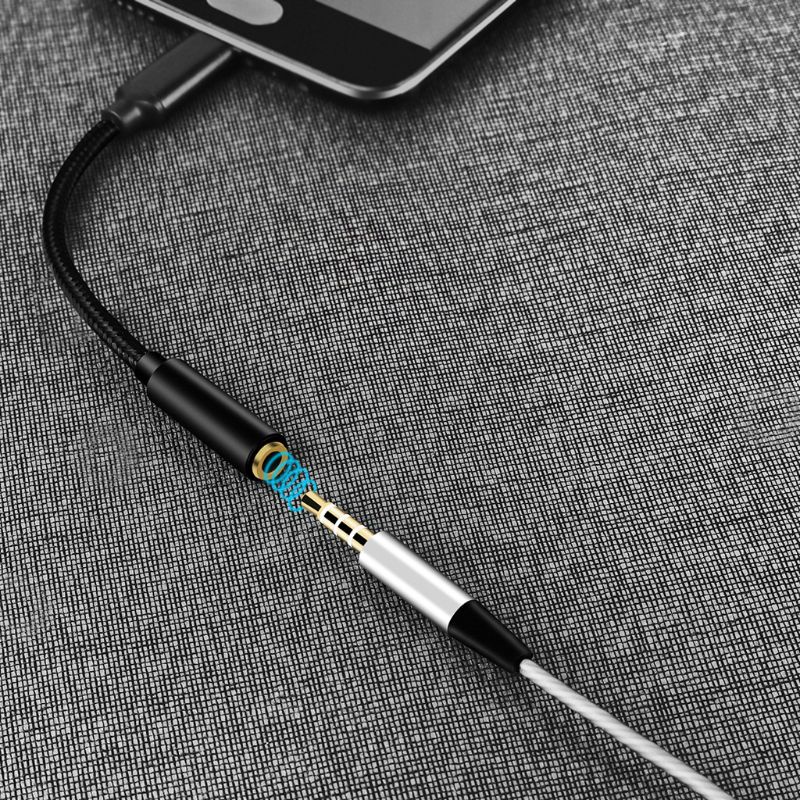Cre Kabel Adapter USB Tipe C Male Ke 3.5MM Female Aux Untuk HTC