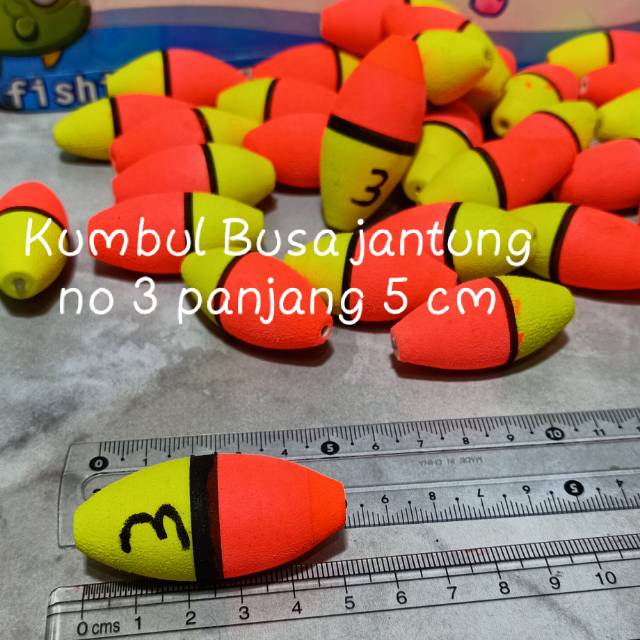 Kumbul Busa Jantung no 3 kuning orange