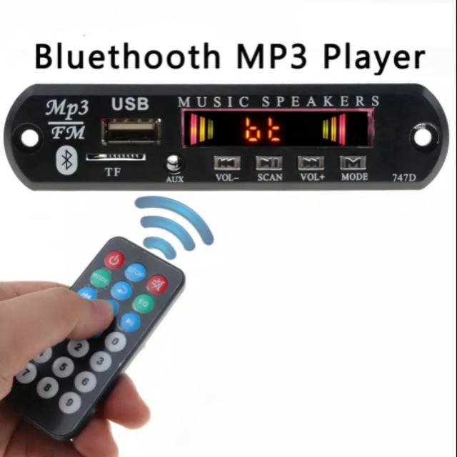 (BISA COD) Modul Mp3 Bluetooth Modul MP3 Player