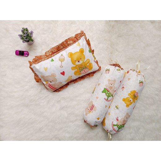 TERMURAH!! BANTAL &amp; GULING BAYI BANTAL CIPIR MOTIF (BLESS)