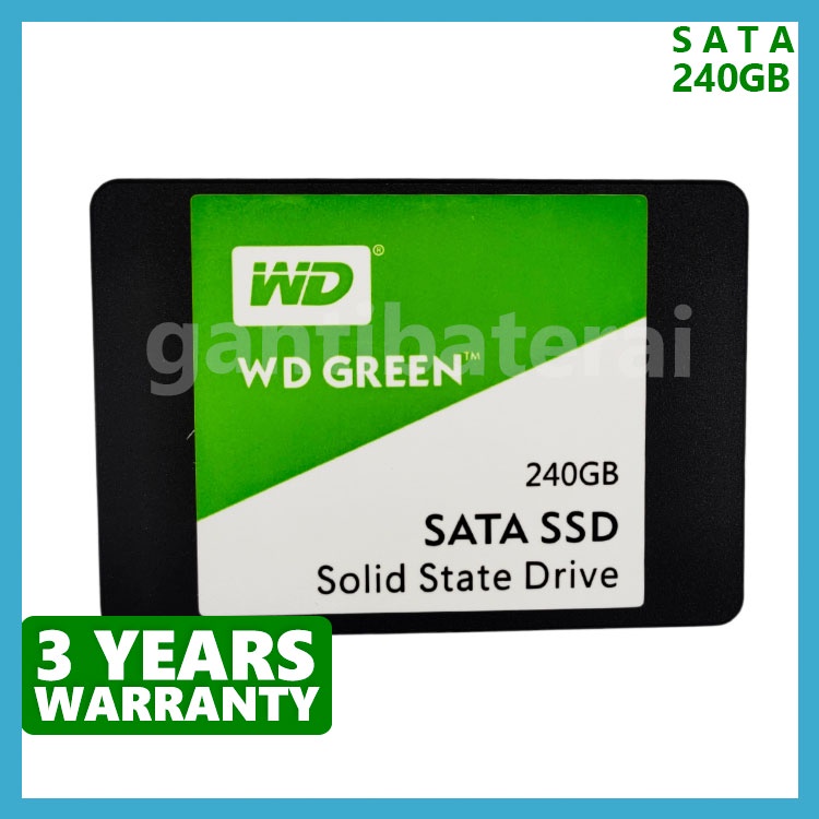 SSD WD Green 2.5&quot; SATA3 6GB/s