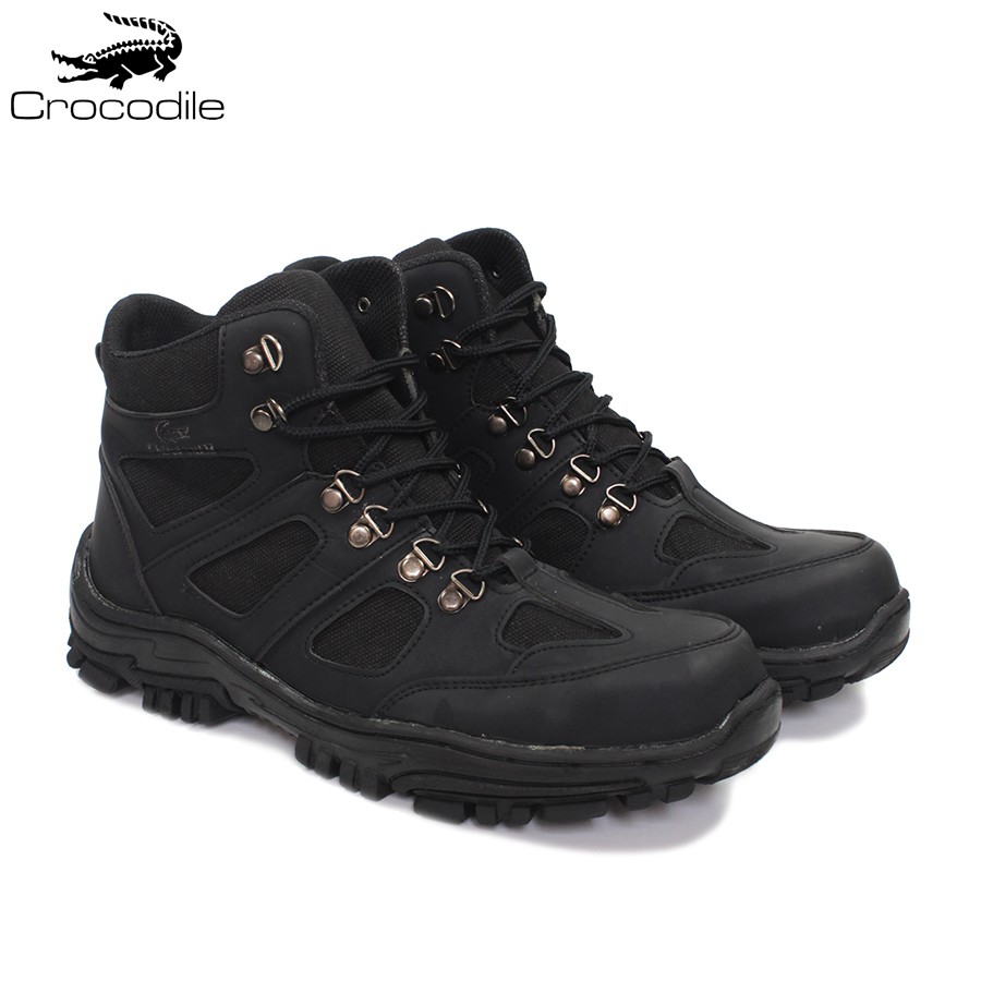 SM88 - COD Sepatu Pria Crocodile Endure PDL Hitam Boots Safety Hiking Outdoor Gunung Adventure