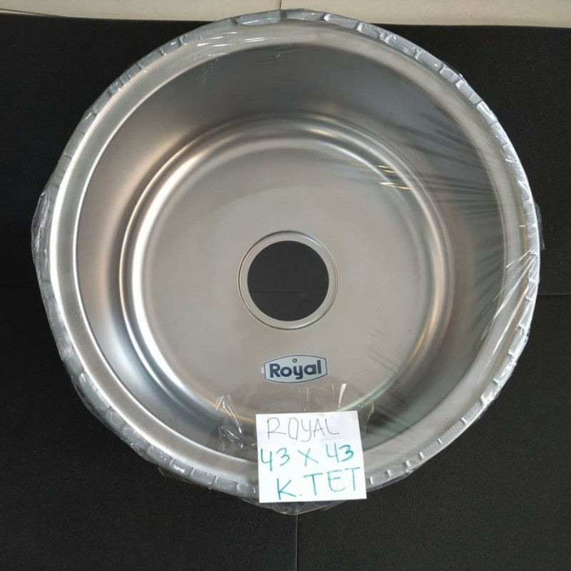 Kichen Sink Royal SB 11 / Bak Cuci Piring Bulat / Tempat Cuci piring