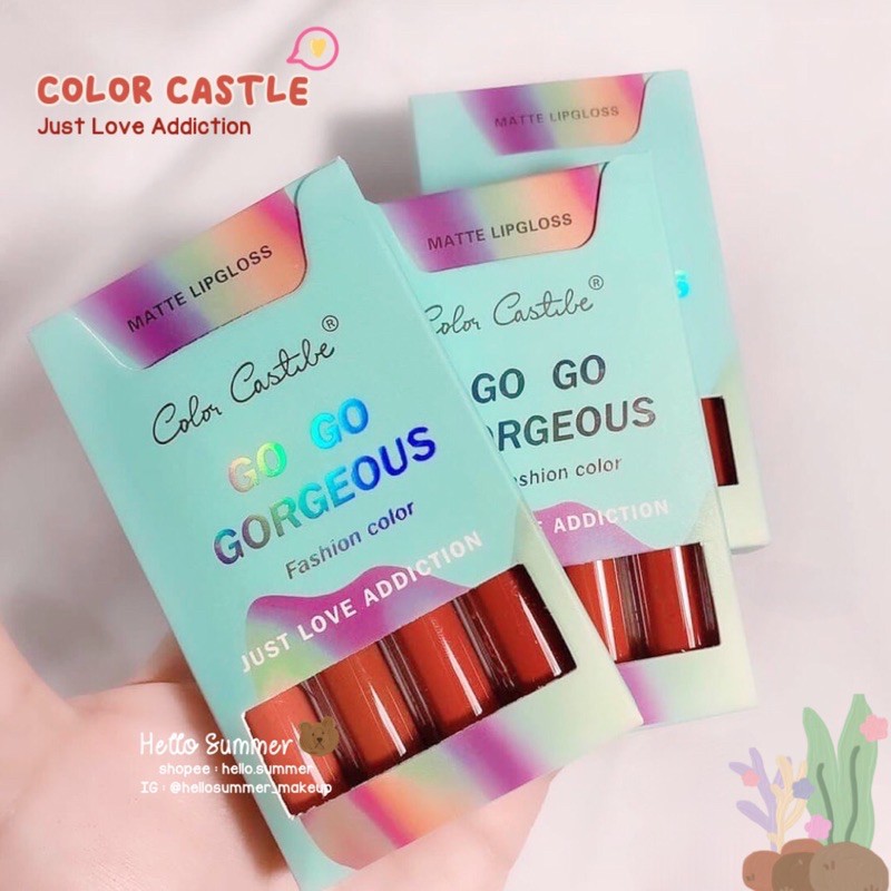 [ORI THAILAND] Color Castle Just Love Addiction Matte Lipgloss