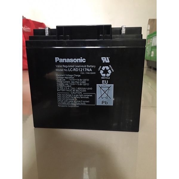 Panasonic 12v/17Ah